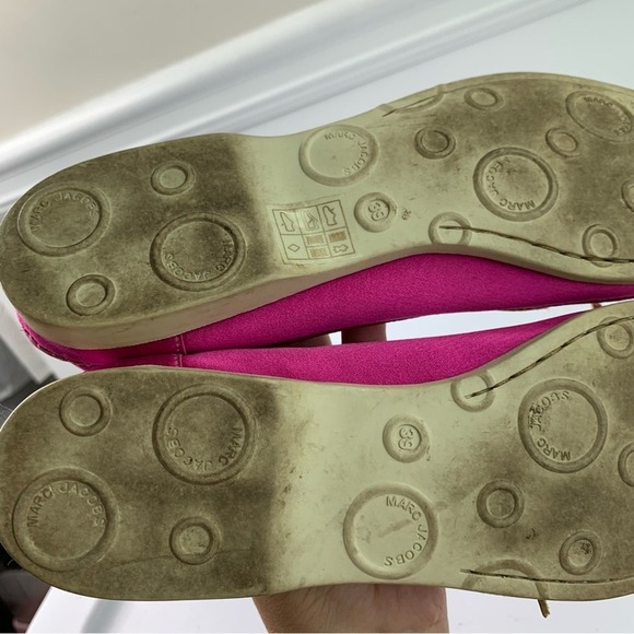 Marc Jacobs pink satin loafers size 38 vintage y2k - Picture 5 of 5